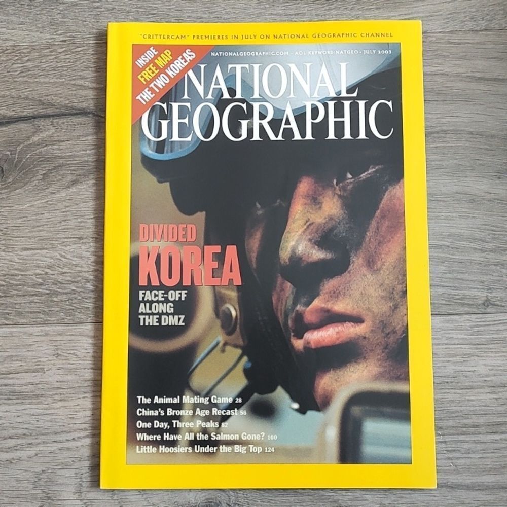 FREE With Purchase - July 2003 National Geographic Magazine